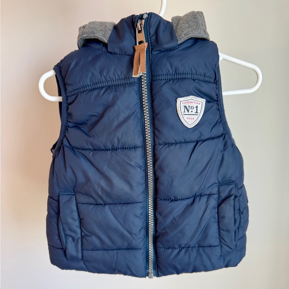 H&M Kids Navy Blue Puffer Vest